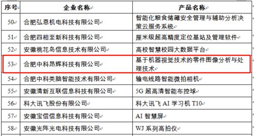 喜報！園區(qū)多家企業(yè)產(chǎn)品入選安徽省第九批信息消費(fèi)創(chuàng)新產(chǎn)品名單
